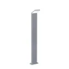 Ideallux Gadebelysning > Ideal Lux LED-gadelampe Style grå højde 100 cm aluminium 3.000 K
