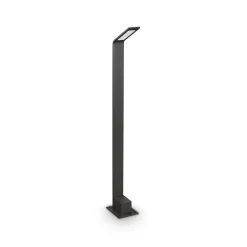 Ideallux Gadebelysning > Ideal Lux LED-vejlampe sort 3.000 K højde 80 cm aluminium