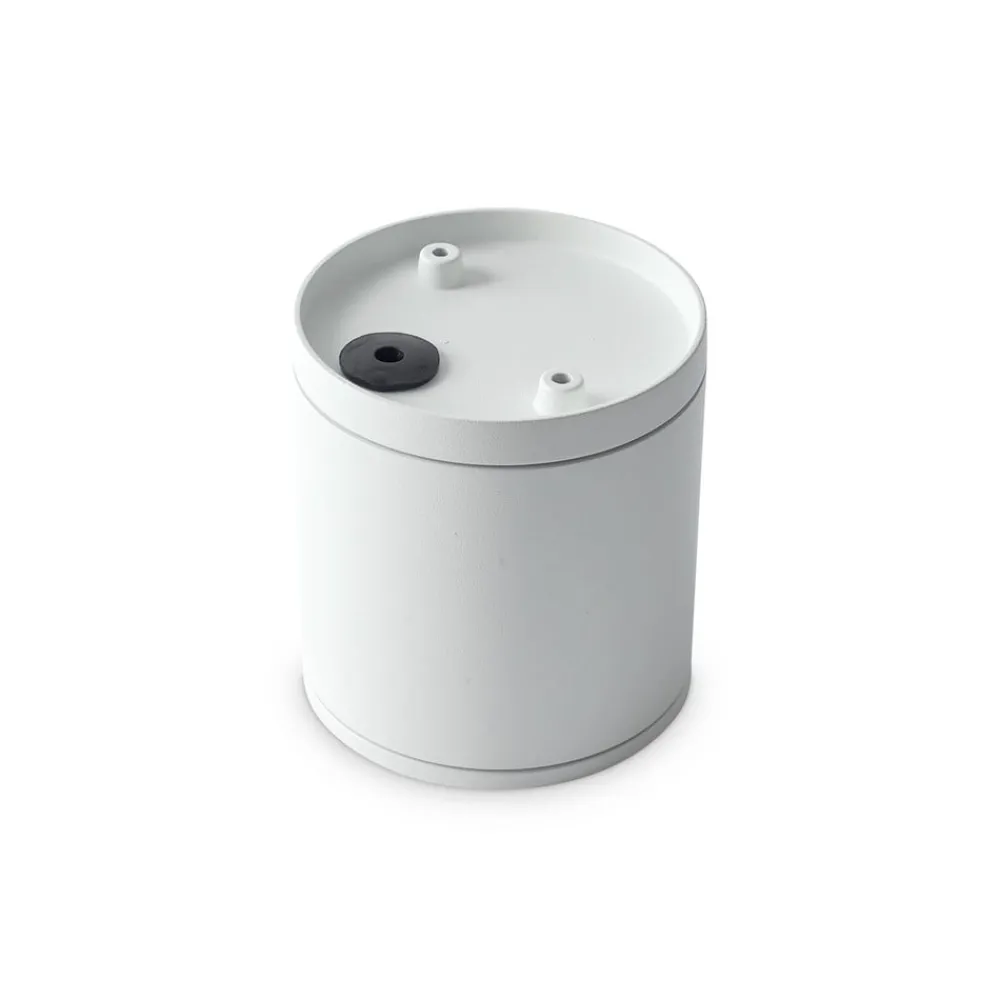 Ideallux Udendørs Loftlamper > Ideal Lux loftlampe Gun, hvid, aluminium, IP44, GU10