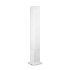 Gadebelysning ^ Ideallux Ideal Lux vejlampe Edo square, hvid, GX53