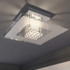 Loftlamper ^ Lindby Iøjnefaldende LED-loftslampe Lisandra