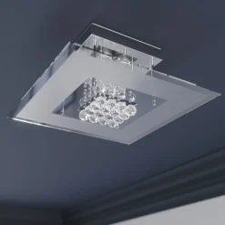 Loftlamper ^ Lindby Iøjnefaldende LED-loftslampe Lisandra