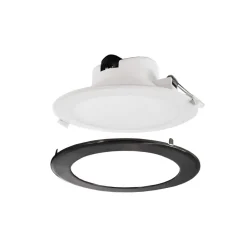 Deko-Light Indbygningsspots > Indbygget loftlampe med LED Acrux, Ø 15 cm, sort, CCT