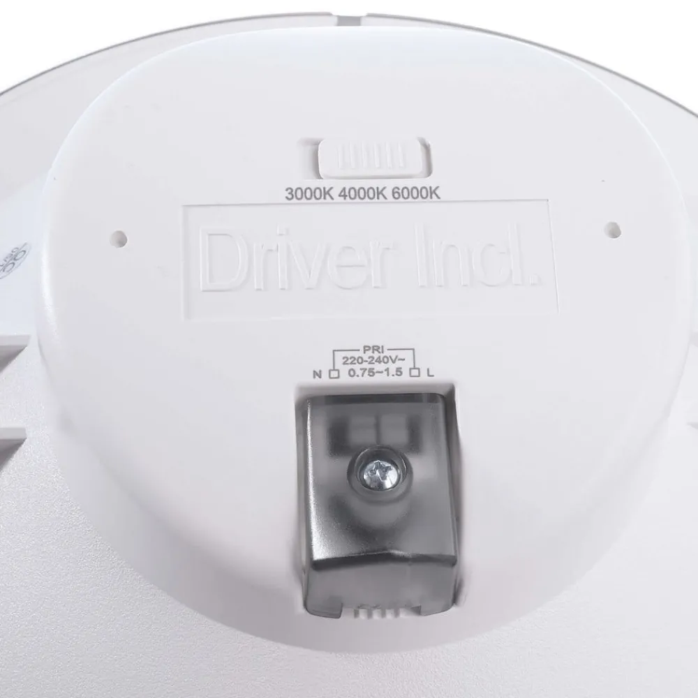 Deko-Light Indbygningsspots > Indbygget loftlampe med LED Acrux, Ø 17 cm, sort, CCT