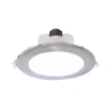 Deko-Light Indbygningsspots > Indbygget loftlampe med LED Acrux, Ø 17 cm, sølvfarvet mat, CCT