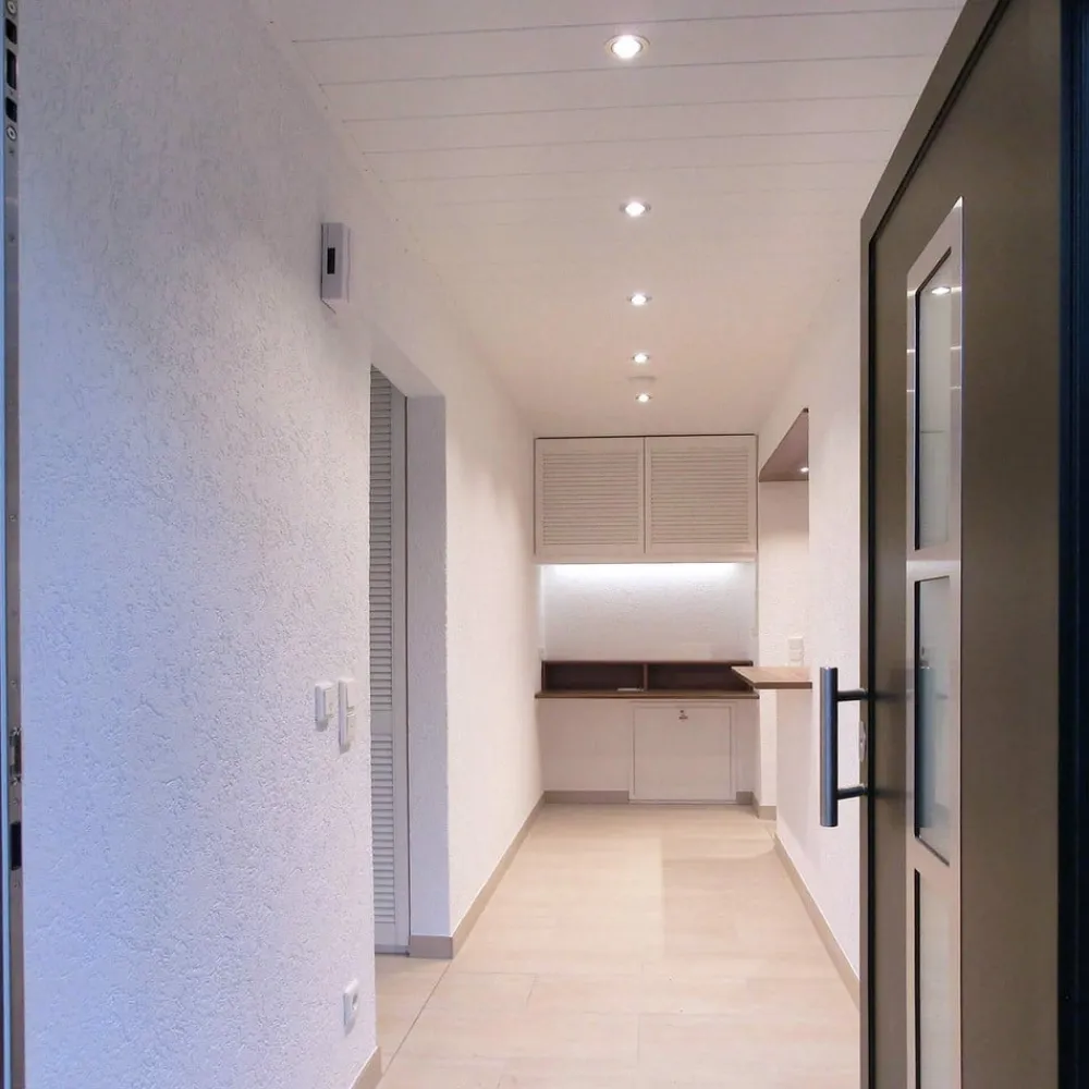 Deko-Light Indbygningsspots > Indbygget loftlampe med LED Acrux, Ø 10 cm, sølvfarvet mat, CCT