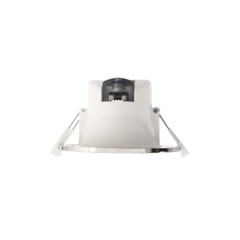 Deko-Light Indbygningsspots > Indbygget loftlampe med LED Acrux, Ø 10 cm, sølvfarvet mat, CCT