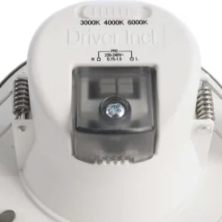 Deko-Light Indbygningsspots > Indbygget loftlampe med LED Acrux, Ø 10 cm, sølvfarvet mat, CCT