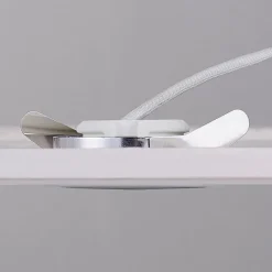 Lindby Loftlamper|Indbygningsspots > Indbygningslamper i krom med LED, kantet sæt med 3 stk