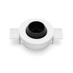 TECNICO by Sforzin Indbygningsspots > Indbygningsspot Lelanto, sort, gips, Ø 10 cm, GU10