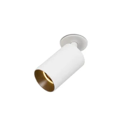 FARO BARCELONA Loftlamper|Spotlights > Indbygningsspot Stan, hvid, aluminium, Ø 6 cm
