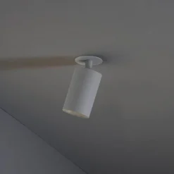 FARO BARCELONA Loftlamper|Spotlights > Indbygningsspot Stan, hvid, aluminium, Ø 6 cm