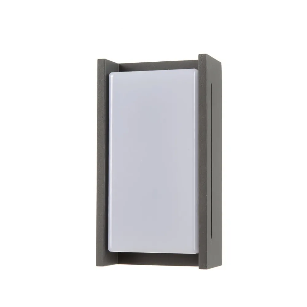 Væglamper ^ Trio Lighting Indus udendørs LED-væglampe, antracit
