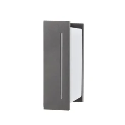 Væglamper ^ Trio Lighting Indus udendørs LED-væglampe, antracit