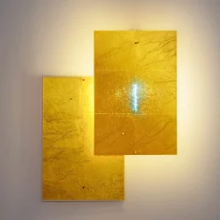 Ingo Maurer Væglamper > 24 Karat Blau Flat væglampe
