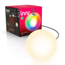 Dekorationsbelysning ^ Innr Lighting Innr Smart Outdoor Globe Colour LED-kugle, indsats