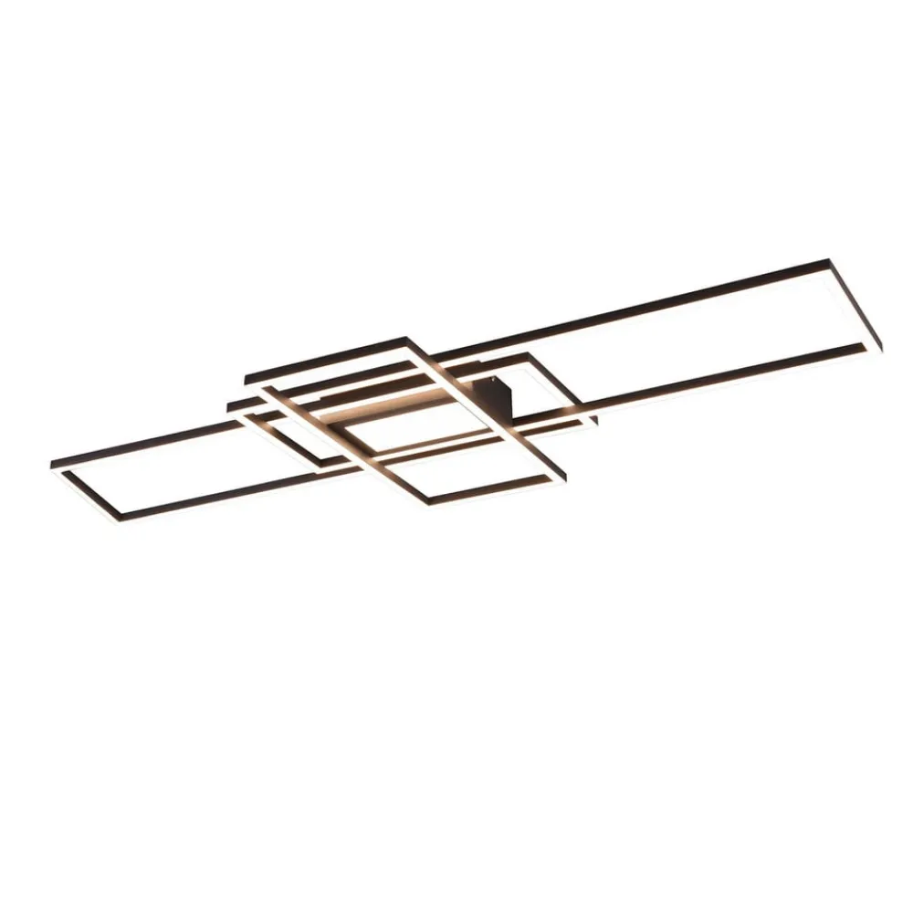 Gang|Loftlamper ^ Trio Lighting Irvine LED-loftslampe 3.000-6.500 K, antracit