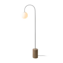 IT´S ABOUT ROMI Gulvlamper|Gulvlamper > IT'S ABOUT ROMI Bueformet lampe Tivoli, hvid, højde 163 cm