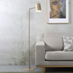 Gulvlamper ^ IT´S ABOUT ROMI IT'S ABOUT ROMI Marseille gulvlampe, sandfarve