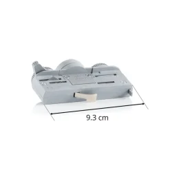 Skinnesystem ^ Ivela Adapter, 3-faset, 220-240 V, 10 kg, sølv