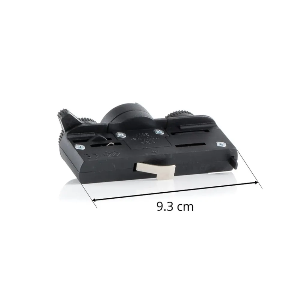 Skinnesystem ^ Ivela Adapter, 3-faset, 220-240 V, 10 kg, sort