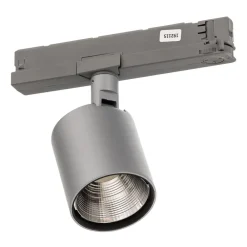 Ivela Skinnesystem > LED-skinnespot Perfetto Puro, 3-faset sølv 940