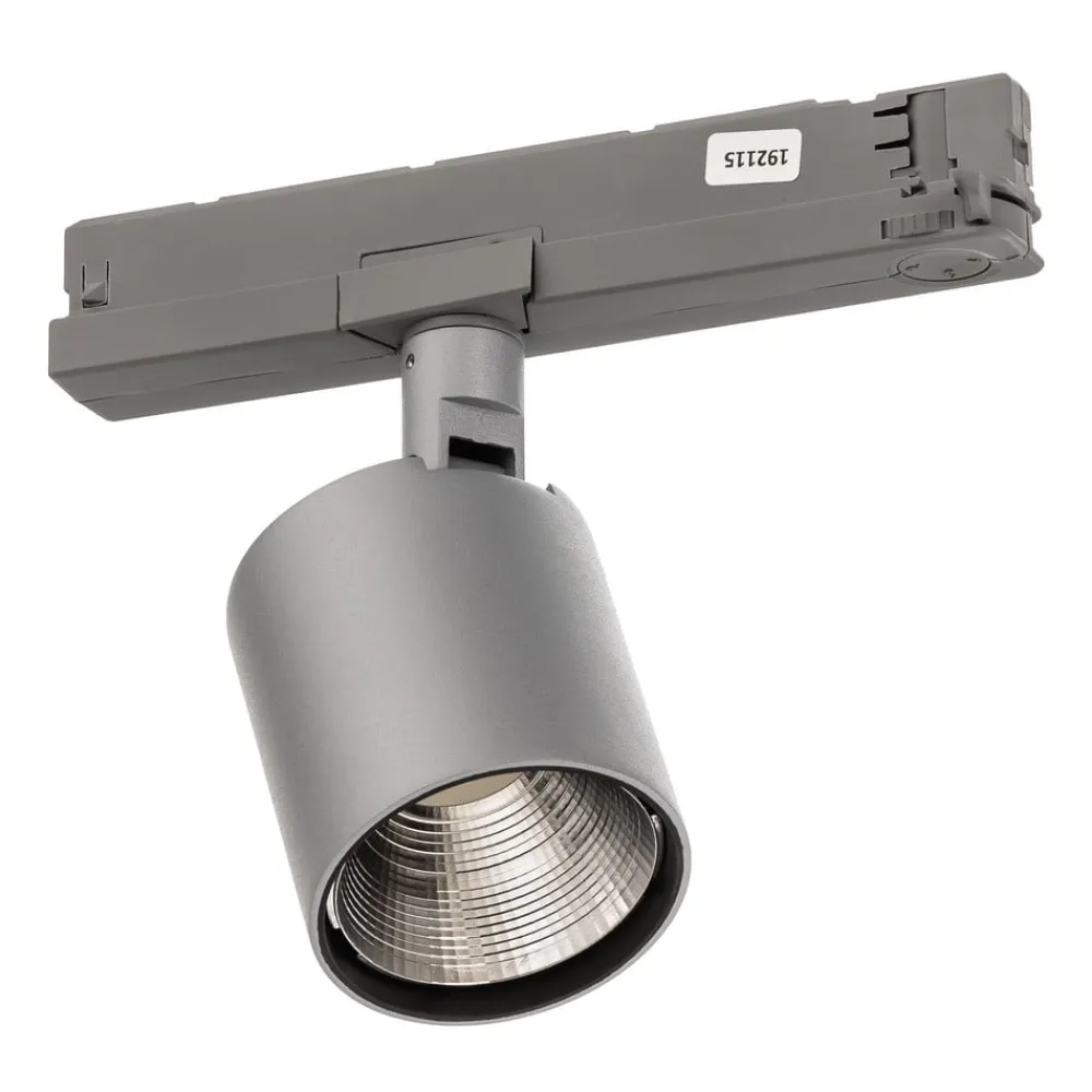 Ivela Skinnesystem > LED-skinnespot Perfetto Puro, 3-faset sølv 940