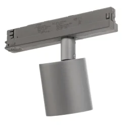 Ivela Skinnesystem > LED-skinnespot Perfetto Puro, 3-faset sølv 940