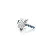 Ivela Skinnesystem > LKM adapter mekanisk, hvid, metal