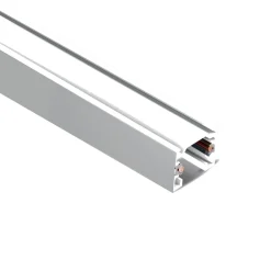 Skinnesystem ^ Ivela strømskinne SQUARE 48 W, hvid, længde 100 cm, metal