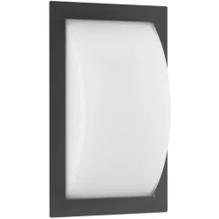 LCD Væglampe Med Sensor > Ivett udendørs LED-væglampe, grafit, bevægelsessensor