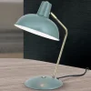 Arbejdsrum/Kontor|Bordlamper ^ ORION I vintagelook - bordlampen Fedra grøn
