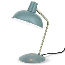 Arbejdsrum/Kontor|Bordlamper ^ ORION I vintagelook - bordlampen Fedra grøn