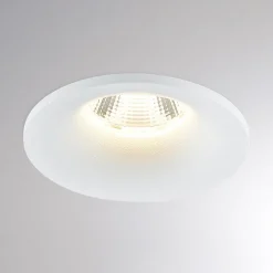 Molto Luce Indbygningsspots > Ivy Round LED-indbygningsspot 7W 3.000K 40° hvid