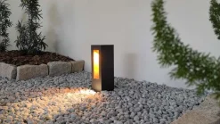 Lucande Sokkellamper > Jenke LED-sokkellampe lavet af aluminium