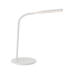 Arbejdsrum/Kontor ^ Brilliant Joni LED-bordlampe, hvid, højde 34 cm, CCT, dæmpbar