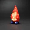Konstsmide Christmas Julefigurer Udendørs|Julelys Udendørs > Julemand LED-dekorationsfigur rød IP44 højde 36 cm