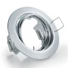 Trio Lighting Loftlamper|Indbygningsspots > Jura indbygningslampe, rund, krom