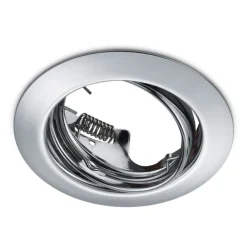 Trio Lighting Loftlamper|Indbygningsspots > Jura indbygningslampe, rund, krom