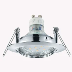 Trio Lighting Loftlamper|Indbygningsspots > Jura indbygningslampe, rund, krom