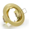 Trio Lighting Loftlamper|Indbygningsspots > Jura indbygningslampe, rund, messing