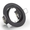 Loftlamper|Indbygningsspots ^ Trio Lighting Jura indbygningslampe, rund, sort