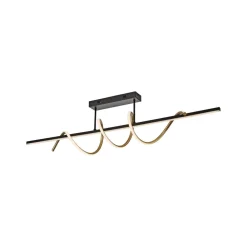 JUST LIGHT. GmbH Loftlamper|Loftlamper > JUST LIGHT. Emanda loftlampe, jern, sort-messing