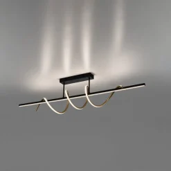 JUST LIGHT. GmbH Loftlamper|Loftlamper > JUST LIGHT. Emanda loftlampe, jern, sort-messing