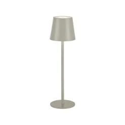 Terrassebelysning|Bordlamper ^ JUST LIGHT. GmbH JUST LIGHT. Euria LED-bordlampe, grå-beige jern IP54