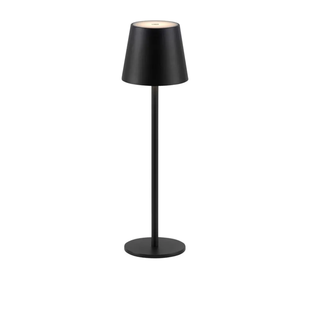 JUST LIGHT. GmbH Dekorationsbelysning > JUST LIGHT. Euria LED-bordlampe, sort, jern IP54