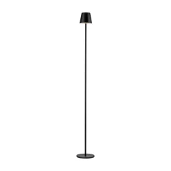 JUST LIGHT. GmbH Terrassebelysning > JUST LIGHT. Euria LED-gulvlampe, sort, jern, IP54