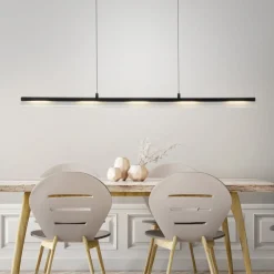 JUST LIGHT. GmbH Arbejdsrum/Kontor|Pendellamper > JUST LIGHT. Hængelampe Nele, sort, jern, glas