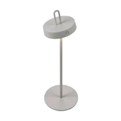 JUST LIGHT. GmbH Dekorationsbelysning|Terrassebelysning > JUST LIGHT. LED-bordlampe Amag grå-beige jern IP44