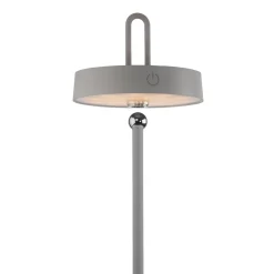 JUST LIGHT. GmbH Dekorationsbelysning|Terrassebelysning > JUST LIGHT. LED-bordlampe Amag grå-beige jern IP44